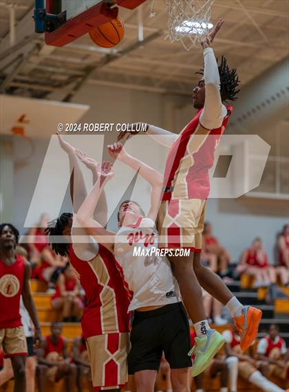Thumbnail 3 in West Union vs Lafayette (Scrimmage) photogallery.