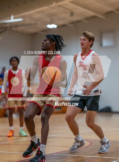 Thumbnail 3 in West Union vs Lafayette (Scrimmage) photogallery.