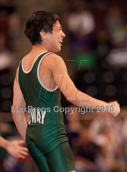 Thumbnail 1 in CIF State Wrestling Championships (Day 2 - Semifinals) photogallery.