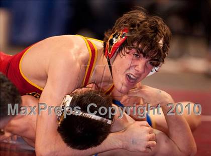 Thumbnail 3 in CIF State Wrestling Championships (Day 2 - Semifinals) photogallery.