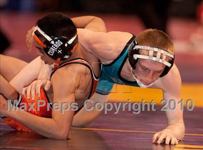 Thumbnail 1 in CIF State Wrestling Championships (Day 2 - Semifinals) photogallery.