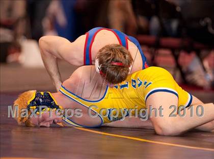 Thumbnail 1 in CIF State Wrestling Championships (Day 2 - Semifinals) photogallery.