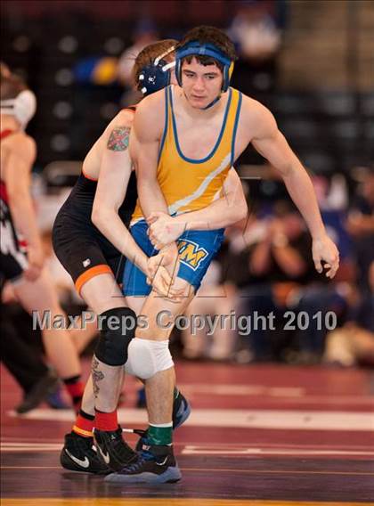 Thumbnail 2 in CIF State Wrestling Championships (Day 2 - Semifinals) photogallery.