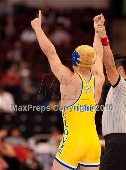 Thumbnail 1 in CIF State Wrestling Championships (Day 2 - Semifinals) photogallery.