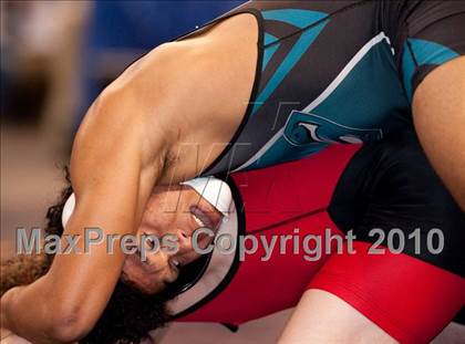 Thumbnail 3 in CIF State Wrestling Championships (Day 2 - Semifinals) photogallery.