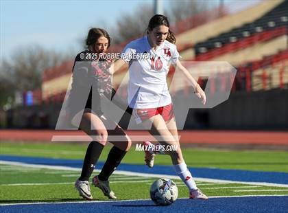Thumbnail 2 in Ursuline Academy vs Cedar Hill (Duncanville Classic 2025) photogallery.