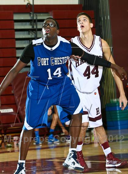 Thumbnail 1 in Port Chester vs Harrison  (Harrison Booster Club Tournament) photogallery.
