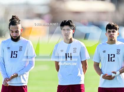 Thumbnail 2 in Golden Valley vs. Del Oro (CIF SJS Division 2 Final) photogallery.