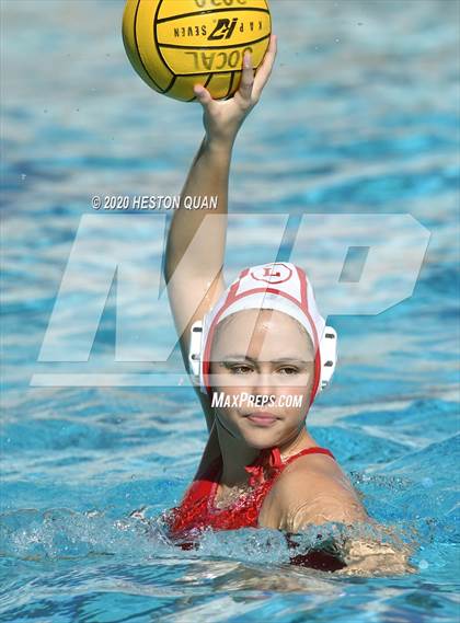 Thumbnail 2 in Orange Lutheran vs. Los Alamitos (Irvine SoCal Championships) photogallery.