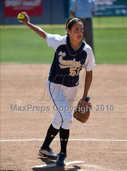 Thumbnail 2 in Christian vs Mater Dei (CIF SDS D4 Final) photogallery.