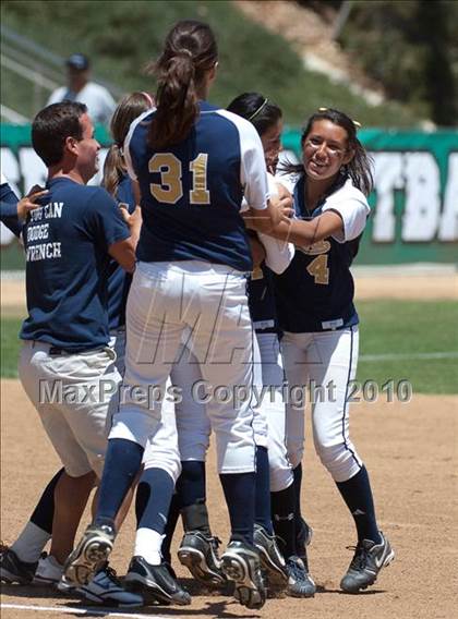 Thumbnail 3 in Christian vs Mater Dei (CIF SDS D4 Final) photogallery.