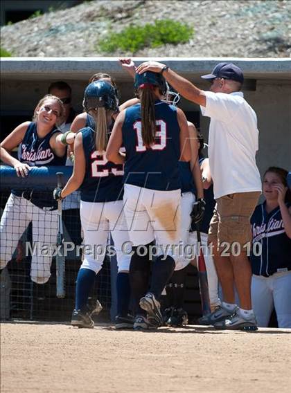 Thumbnail 1 in Christian vs Mater Dei (CIF SDS D4 Final) photogallery.