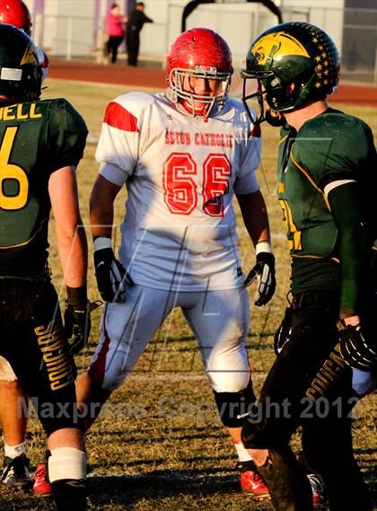 Thumbnail 1 in Show Low vs. Seton Catholic (AIA D4 Playoffs) photogallery.