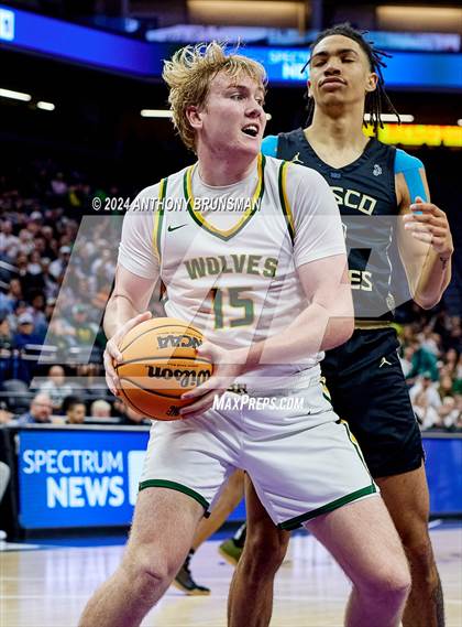 Thumbnail 3 in St. John Bosco vs San Ramon Valley (CIF State D1 Final) photogallery.