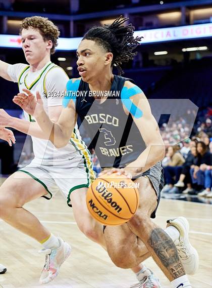Thumbnail 2 in St. John Bosco vs San Ramon Valley (CIF State D1 Final) photogallery.