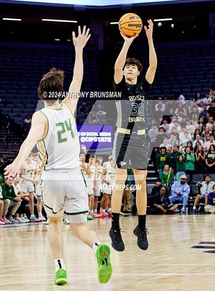 Thumbnail 1 in St. John Bosco vs San Ramon Valley (CIF State D1 Final) photogallery.