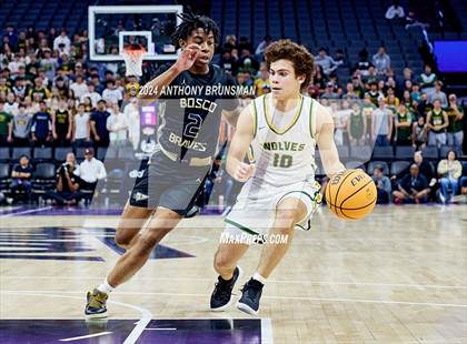 Thumbnail 1 in St. John Bosco vs San Ramon Valley (CIF State D1 Final) photogallery.