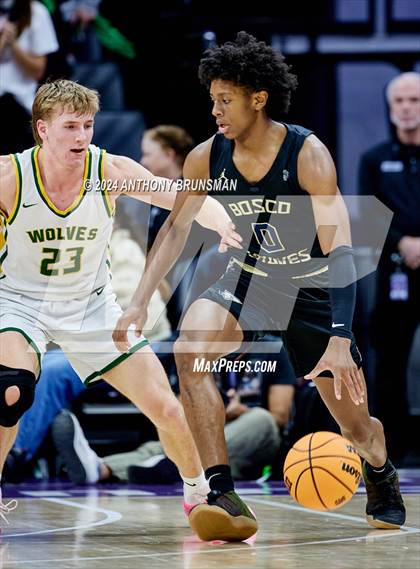 Thumbnail 2 in St. John Bosco vs San Ramon Valley (CIF State D1 Final) photogallery.