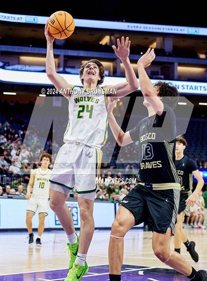 Thumbnail 1 in St. John Bosco vs San Ramon Valley (CIF State D1 Final) photogallery.