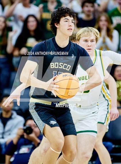 Thumbnail 3 in St. John Bosco vs San Ramon Valley (CIF State D1 Final) photogallery.