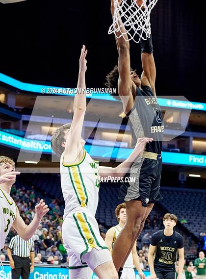 Thumbnail 2 in St. John Bosco vs San Ramon Valley (CIF State D1 Final) photogallery.