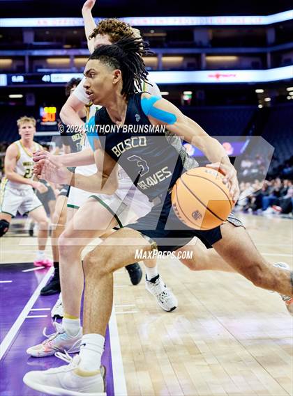 Thumbnail 3 in St. John Bosco vs San Ramon Valley (CIF State D1 Final) photogallery.
