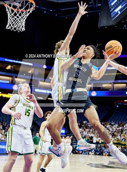 Thumbnail 2 in St. John Bosco vs San Ramon Valley (CIF State D1 Final) photogallery.