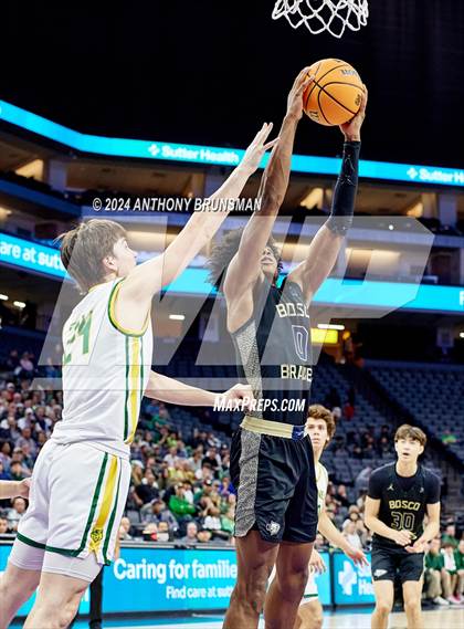 Thumbnail 2 in St. John Bosco vs San Ramon Valley (CIF State D1 Final) photogallery.