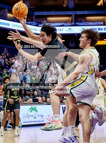 Thumbnail 2 in St. John Bosco vs San Ramon Valley (CIF State D1 Final) photogallery.