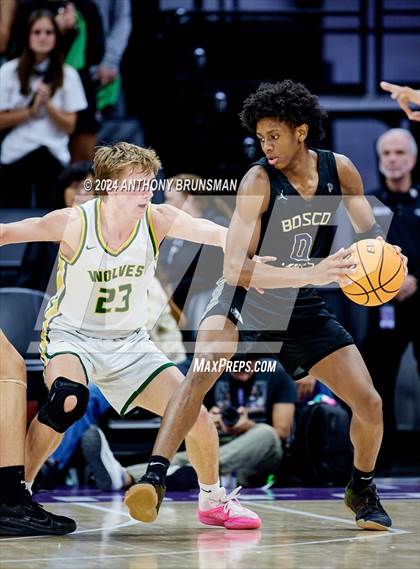 Thumbnail 1 in St. John Bosco vs San Ramon Valley (CIF State D1 Final) photogallery.