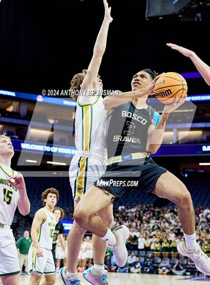 Thumbnail 1 in St. John Bosco vs San Ramon Valley (CIF State D1 Final) photogallery.
