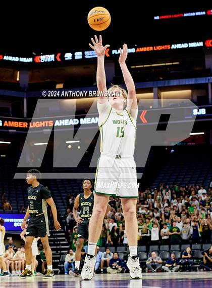 Thumbnail 2 in St. John Bosco vs San Ramon Valley (CIF State D1 Final) photogallery.