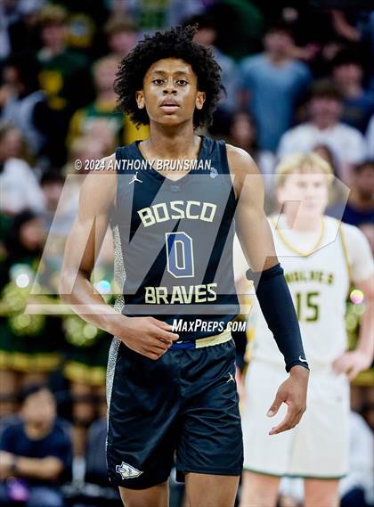 Thumbnail 3 in St. John Bosco vs San Ramon Valley (CIF State D1 Final) photogallery.