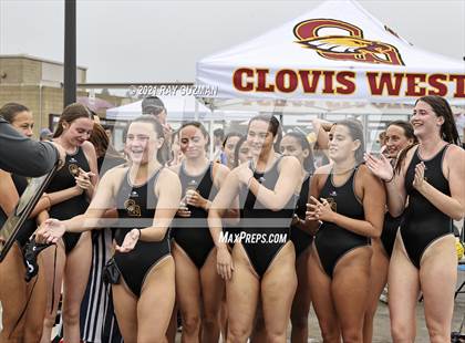 Thumbnail 3 in Clovis @ Clovis West (CIF CS D1 Championship) photogallery.