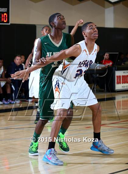 Thumbnail 3 in St. Monica vs. Legacy (D1 Bound So Cal Christmas Classic) photogallery.