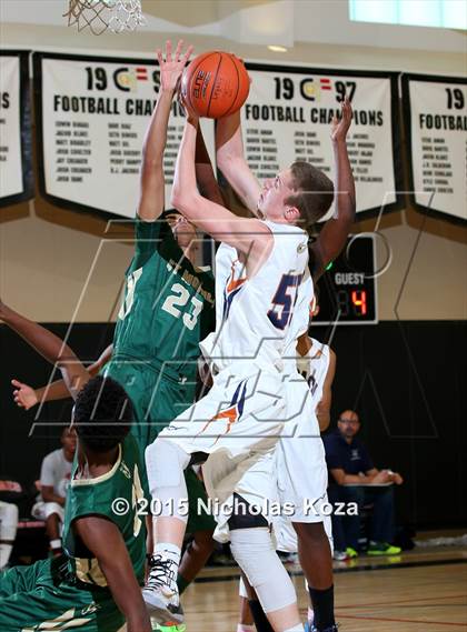 Thumbnail 1 in St. Monica vs. Legacy (D1 Bound So Cal Christmas Classic) photogallery.
