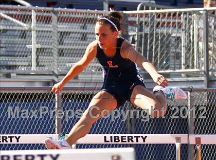 Thumbnail 3 in Titan Top 9 Invitational (Girls Hurdles) photogallery.