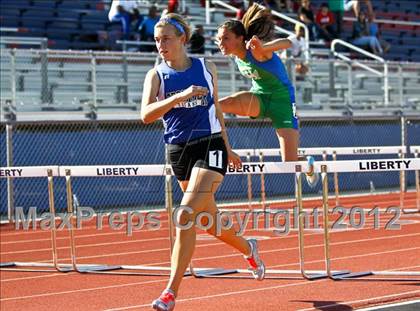 Thumbnail 2 in Titan Top 9 Invitational (Girls Hurdles) photogallery.