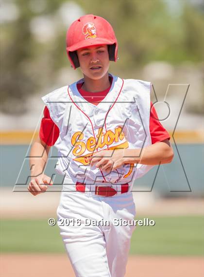 Thumbnail 3 in Whittier Christian @ Seton Catholic (Coach Bob National Invitational) photogallery.