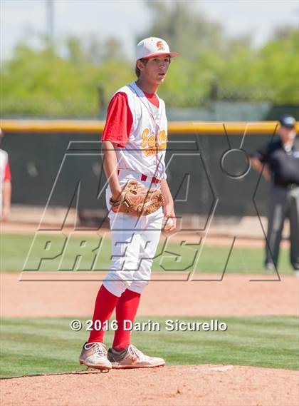 Thumbnail 1 in Whittier Christian @ Seton Catholic (Coach Bob National Invitational) photogallery.