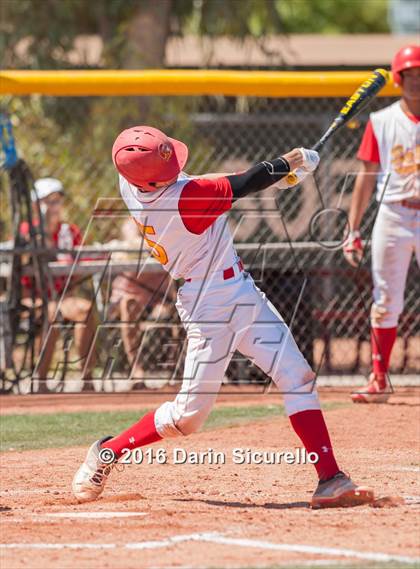 Thumbnail 2 in Whittier Christian @ Seton Catholic (Coach Bob National Invitational) photogallery.