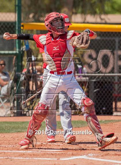 Thumbnail 2 in Whittier Christian @ Seton Catholic (Coach Bob National Invitational) photogallery.