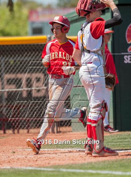 Thumbnail 3 in Whittier Christian @ Seton Catholic (Coach Bob National Invitational) photogallery.