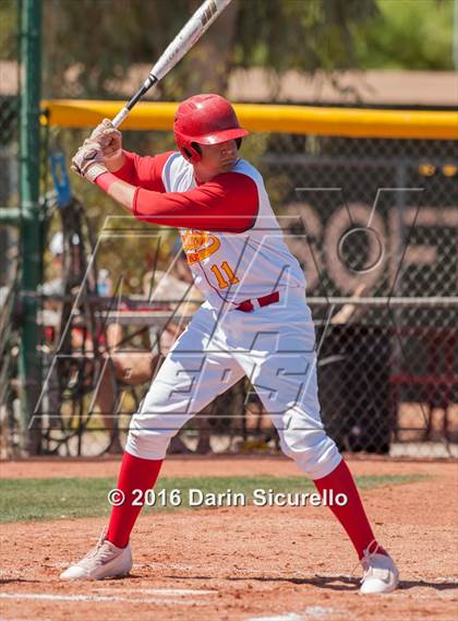 Thumbnail 2 in Whittier Christian @ Seton Catholic (Coach Bob National Invitational) photogallery.