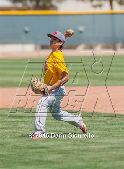 Thumbnail 3 in Whittier Christian @ Seton Catholic (Coach Bob National Invitational) photogallery.