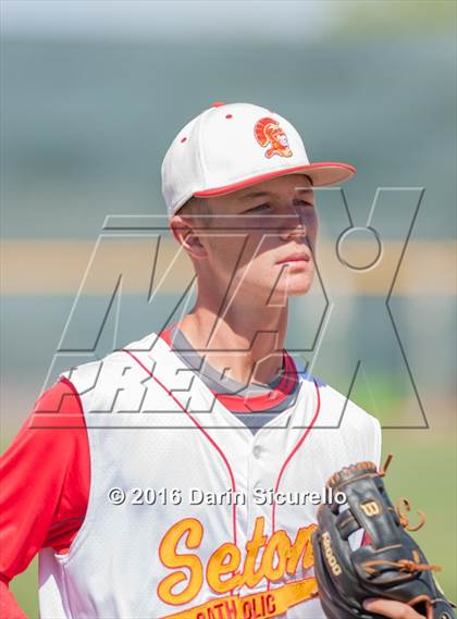Thumbnail 1 in Whittier Christian @ Seton Catholic (Coach Bob National Invitational) photogallery.