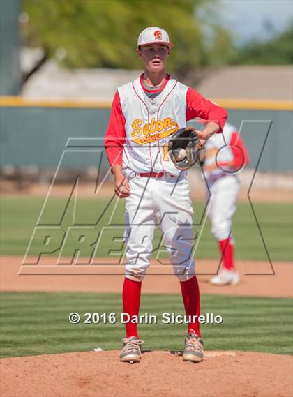 Thumbnail 3 in Whittier Christian @ Seton Catholic (Coach Bob National Invitational) photogallery.