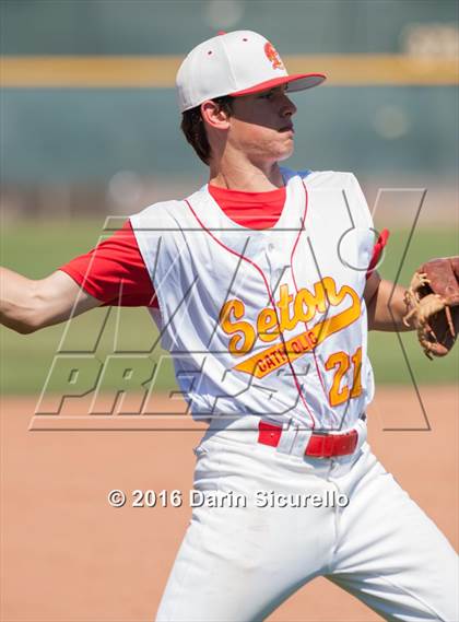 Thumbnail 3 in Whittier Christian @ Seton Catholic (Coach Bob National Invitational) photogallery.