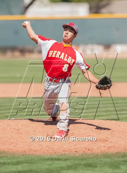 Thumbnail 2 in Whittier Christian @ Seton Catholic (Coach Bob National Invitational) photogallery.