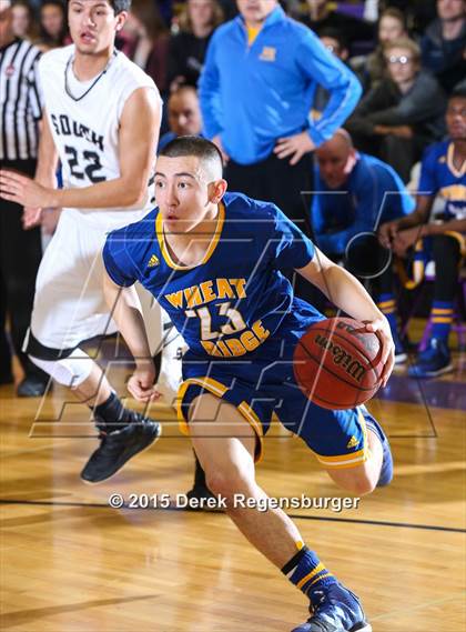 Thumbnail 3 in Pueblo South vs Wheat Ridge (CHSAA 4A 1st Round Playoff) photogallery.
